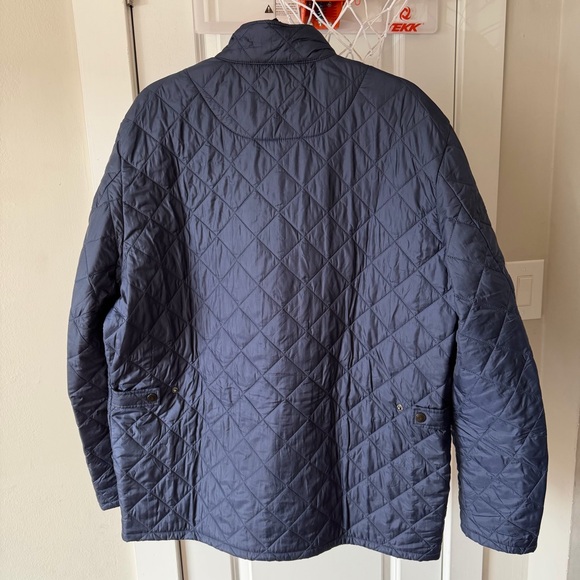 Barbour Men’s Flyweight Chelsea Quilted Jacket in Navy Size XL - Picture 7 of 15